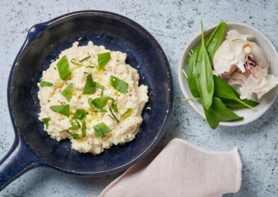 Cremiges Risotto mit Vacherin Fribourgeois AOP