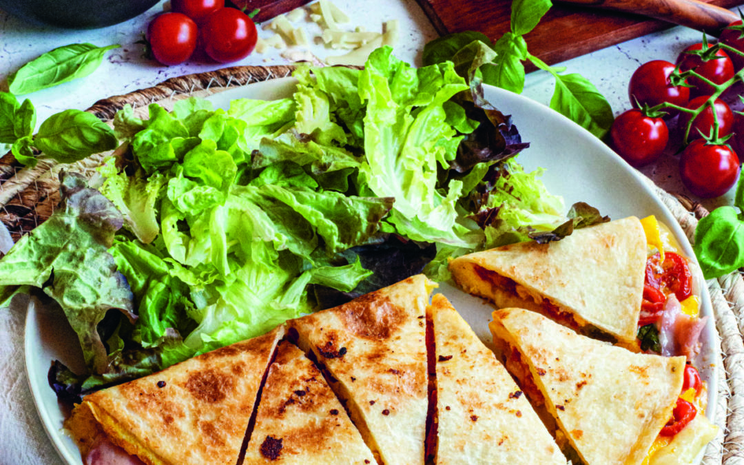 Quesadillas au Vacherin Fribourgeois AOP