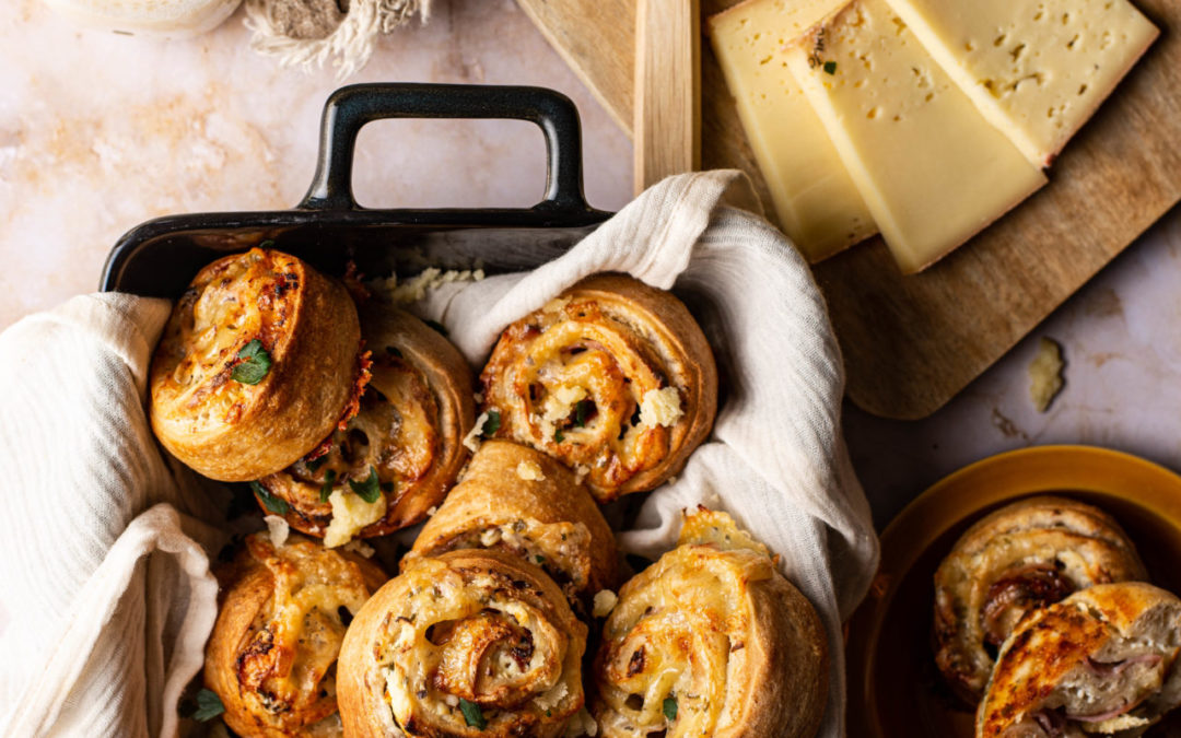 Schinken-Käse-Brötchen mit Vacherin Fribourgeois AOP Classic